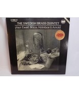 SWEDISH BRASS QUINTET EWALD, BOZZA, HOLMBOW & ARNOLD 12" ALBUM  RECORDS  EX/EX - $29.69