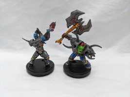 Set Of (2) World Of Warcraft Miniatures Only Vindicator Hodoon And Gorebelly - £23.72 GBP