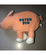Vintage 2000 Peter Pig Plush Book Babys First Book Club 12&quot; Long Opens i... - £6.18 GBP