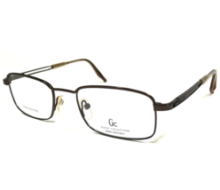 Vintage Guess Eyeglasses Frames GU4140 BRN Brown Rectangular Full Rim 50-19-135 - £36.39 GBP