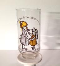 Holly Hobbie Coca-Cola Limited edition glass American Greetings Love is 1970&#39;s - £6.01 GBP