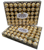 Pack 2 Ferrero Rocher Hazelnut Chocolates - 48 Count - $45.50