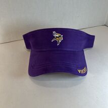 Minnesota Vikings Adjustable Purple Visor - OSFA - NFL Game Day Apparel - €12,86 EUR