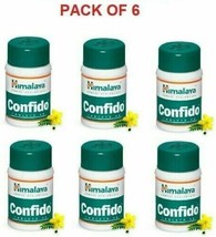 6 packs X Himalaya Confido Tablets (60tab) Tablets/ free shipping - $31.98