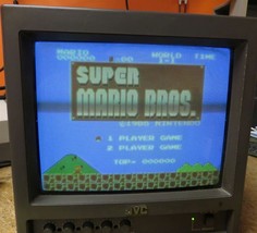 Dirty JVC TM-A9U 9&quot; CRT Color Composite Monitor AS-IS - $123.50