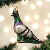 Old World Christmas Pigeon Blown Glass Christmas Ornament 16134 - £15.63 GBP