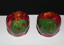 Franciscan Apple Salt and Pepper Shaker Set with Original Suba-Seal Stoppers - £15.80 GBP
