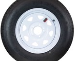 Hi-Run ASB1004 - Trailer Tire, ST205/75D15, 5-Hole White Spoke Wheel, AS... - $302.45