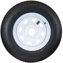 Hi-Run ASB1004 - Trailer Tire, ST205/75D15, 5-Hole White Spoke Wheel, AS... - £241.20 GBP