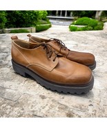 Skechers Collection Dress Shoes Platform Mens Size 12 Brown Leather Ring... - $69.59