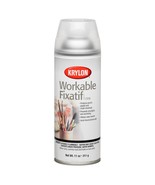 Krylon K01306 Workable Fixatif Spray Clear, 11-Ounce Aerosol,Matte - £11.95 GBP