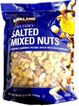 Kirkland Signature Extra Fancy Salted Mixed Nuts 40 Oz (2.5 lb) EXP 03/2026 - $445.70 MXN