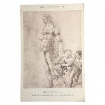 Vintage Postcard Sandro Botticelli Figure Allegorique De LAbondance Brit... - $6.84 CAD