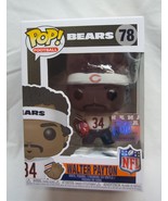 Funko POP #78 CHICAGO BEARS WALTER PAYTON #34 White Away VINYL FIGURE TO... - $27.16 CAD
