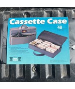 Music Express Cassette Case New Holds 48 Or 30 Tapes Vtg NOS - $399.67 MXN
