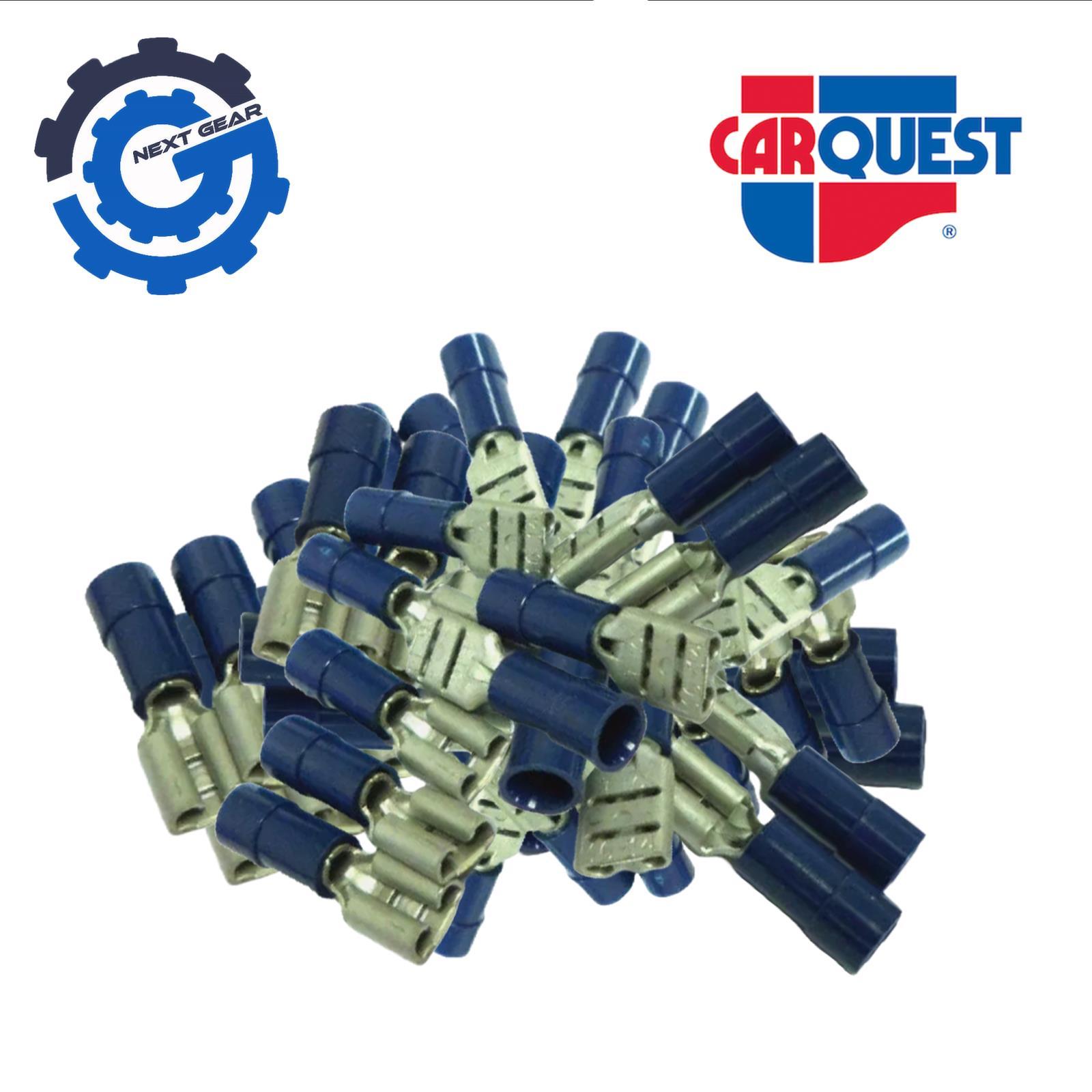 New Carquest 50 Pieces Female Slide On Terminals 16-14 Gauge 3/16&quot; STP483 - $37.36