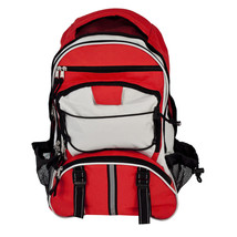 Elite Multi-pocket Hikers Backpack, Red - $1,122.79 MXN
