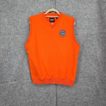 Fan One Apparel Mens Florida Gators Vest Orange Medium Embroidered Logo ... - £12.14 GBP