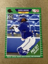 Gabriel Moreno 2021 Leaf Pro Set Blue Jays Prospect Green Border - £2.58 GBP