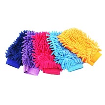 Paint Cleaner Microfiber Chenille Car Wash Cleaning Mitt Glove Cloth Home DustZT - £4.01 GBP