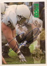 Todd Rucci signed autographed Football card - £7.69 GBP