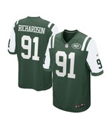 Nike Men&#39;s Richardson #91 New York Jets V-Neck Short Sleeve Football Jer... - $942.26 MXN