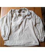 Mytholon Jonathan shirt canvas cream Medium Men&#39;s NWT Long Sleeve - £26.63 GBP