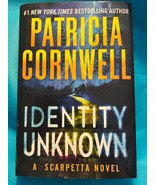 Identity Unknown (Scarpetta) By Patricia Cornwell (2024, HCDJ) First Edi... - $27.00