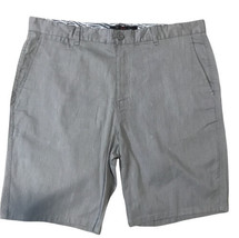 Stoic Mens Size 38 X 9 Hash Gray Shorts 5 Pocket Light Weight Polyester ... - £12.15 GBP