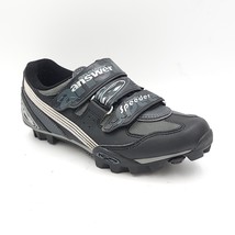 Answer By Reebok Men Cycling Shoes Speeder Size US 6.5 Black Leather - £22.07 GBP