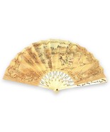 Antique French Hand Fan - Knickerbocker Hotel &amp; James B. Regan - c. 1900s - $2,375.85 MXN
