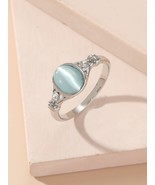 Moonstone ring, moon stone ring, iron moonstone ring, vintage Moonstone ... - $11.27 CAD