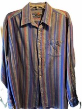 Vintage Royal Knight Shirt Men’s XL Short Sleeve Button Down Blue LS Str... - $14.80