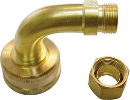 NEW Plumb Pak PP84RB DISHWASHER Brass Elbow 3/8 in. Compression x 3/4 in... - £14.15 GBP