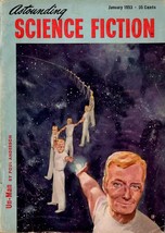 ASTOUNDING SCIENCE FICTION MAGAZINE JAN 1953 GOOD RARE - $4.95
