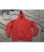 Rogue Status Gun Show Allover Print Zip Hoodie Men’s Medium Red &amp; Black ... - $4,131.57 MXN