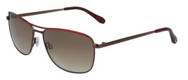 NEW SPYDER SP6001 200 Brown &amp; Red Sunglasses with Brown Lenses &amp; Spyder ... - $49.45