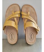 TAOS Sz. 8 &quot;Perfect&quot; Sandal/PRF-14050 Yellow Gold Soft Leather **NEW** - £66.19 GBP