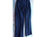 BULGARIA MILITARY NAVY BLUE UNIFORM PANTS C146 SIZE 33.5"X16" - $27.32