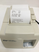 STAR TSP-100ii Black USB ECO FuturePRNT POS Thermal Receipt Printer Comp... - £75.93 GBP