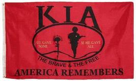 K&#39;s Novelties 3x5 KIA All Gave Some Some Gave All America Remembers Red Poly 3&#39;x - £5.59 GBP