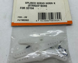 Futaba FUTM2002 Splined Servo Horn K for S3156 10PC FSH-6V RC Radio Cont... - $3.99