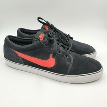 Nike Toki Low Black Red Skateboard Shoes Size 14 555270-061 - £45.35 GBP
