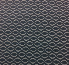 Ballard Designs Infinity Tide Sunbrella Blue Geometric Chenille Fabric Bty 54&quot;W - £22.74 GBP