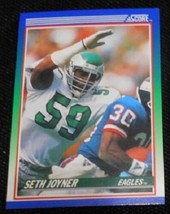 1990 Score Seth Joyner 58, Philadelphia Eagles, Vintage NFL Football Sports Card - £12.54 GBP