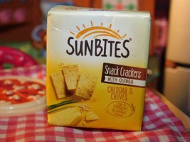 Sunbites Snack Crackers Cheddar Chv Fits Zuru Mini Brands Miniatures L@@K!! Rare - £7.81 GBP