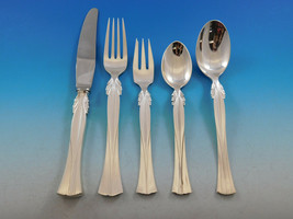 Queen Christina by Frigast Sterling Silver Flatware Set for 8 Service 41 pieces - £3,794.77 GBP
