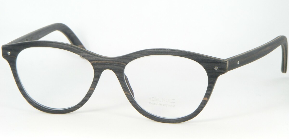 EDEL HOLZ Handgefertigt Brille Mod B-M Ebe Holz Eco Brille Holz 51-17-148mm - $115.02