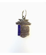 FBLA Blue Enamel Charm Future Business Leaders of America Education Signed - $142.96 MXN