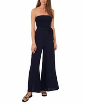 MSRP $69 1.State Womens Strapless Wide-Leg Jumpsuit Swimsuit Black Size Large - £11.05 GBP
